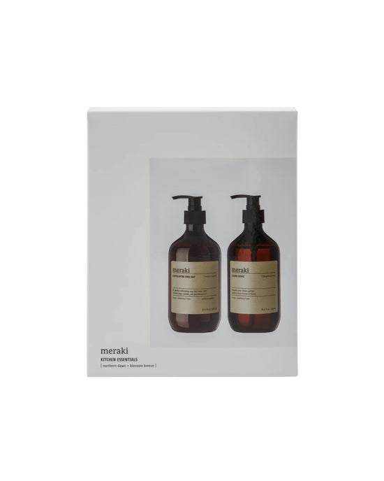 Gift box, Northern Dawn Exfoil. Hand Soap + Blossom Breeze Dish Wash, 490|490 ml|ml