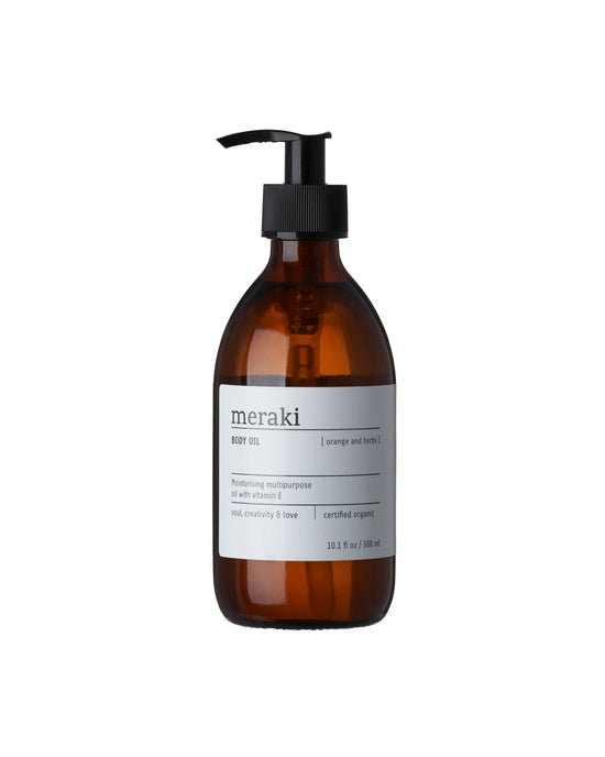 Body oil, Orange & Herbs, 300 ml