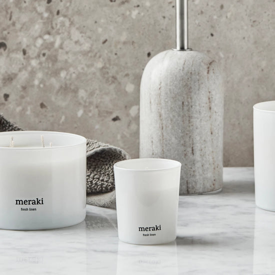 Scented candle, Fresh Linen, 60|60 g|g