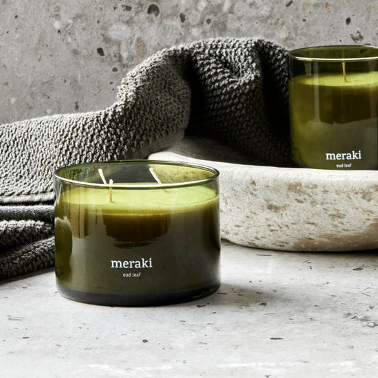 Scented candle, Oud leaf, 340 g