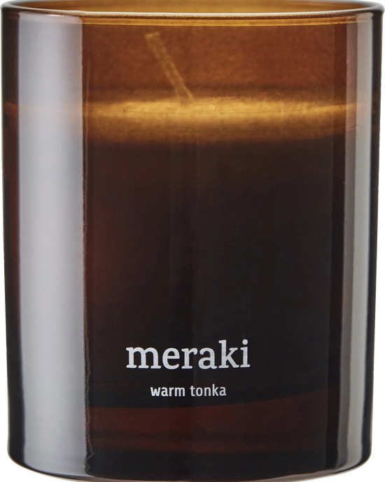 Duftkerze, Warm tonka
