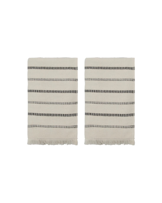 Towel, MKTrue, Off-white, Black