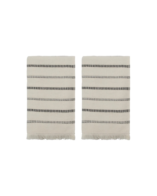 Towel, MKTrue, Off-white, Black