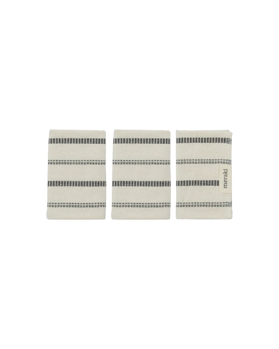 Wash cloth, MKTrue, Off-white, Black