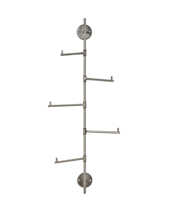 Coat rack, HDFlex, Silver finish