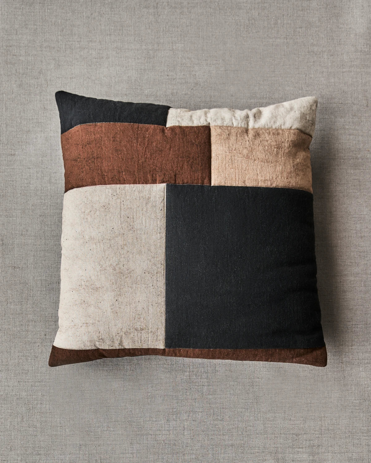 Kissenbezug, HDPatch, Schwarz;Sand;Braun –