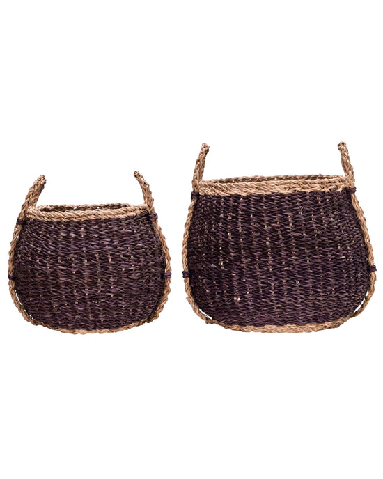 Storage baskets, HDRangi, Plum