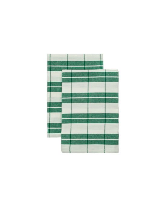 Tea towels, NVChef, Green, White