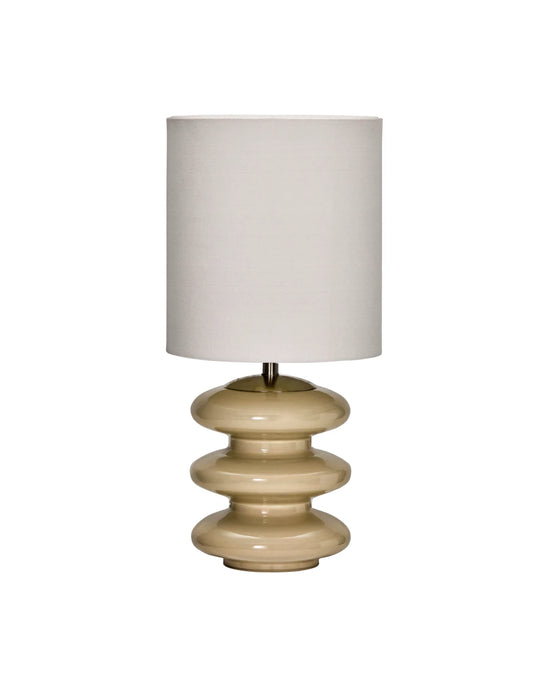 Bordlampe, HDStep, L, Råhvid