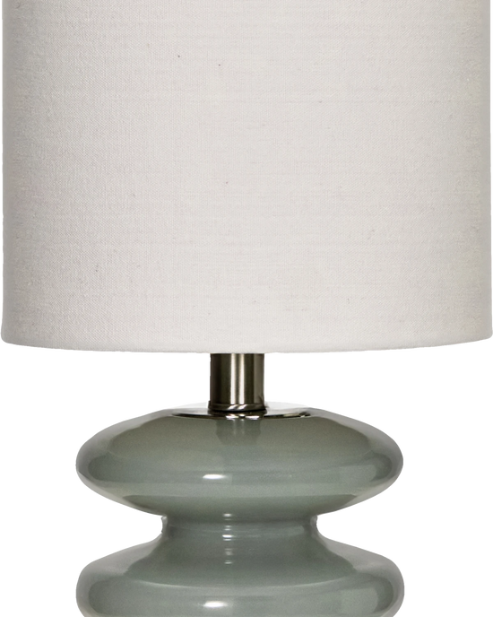 Table lamp, HDStep, S, Light blue, Off-white