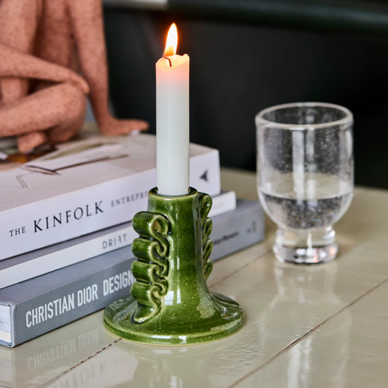 Candle holder, HDDiva, Green
