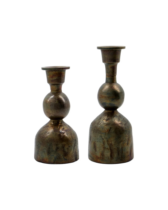 Candle stand, HDCast, Antique brass