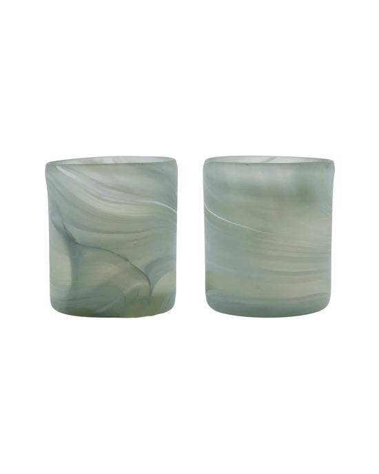 Tealight holder, HDKae, Grey
