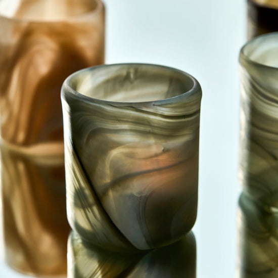 Tealight holder, HDKae, Grey
