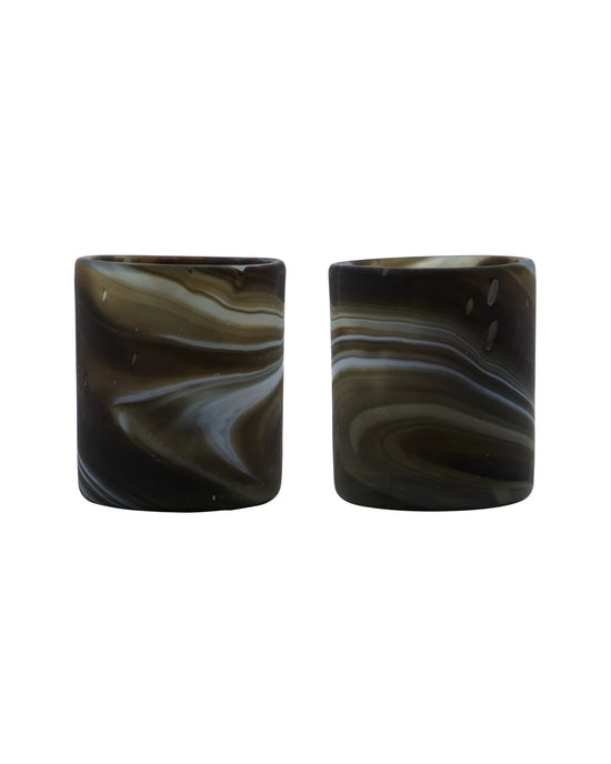 Tealight holder, HDKae, Brown