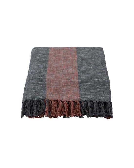Throw, HDPonra, Khaki, Burned red