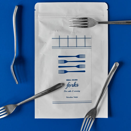 Cake fork, NVCake, Antique silver finish