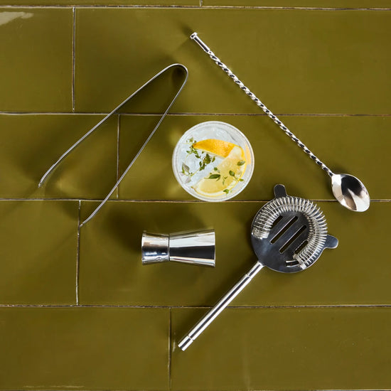 Bar accessories, HDKett, Silver finish