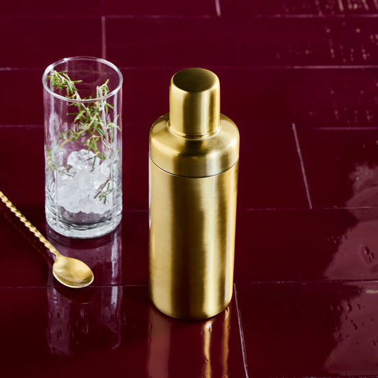 Shaker, HDKett, Antique brass finish