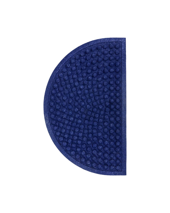 Dørmåtte, HDEntry, Half Round, Blå
