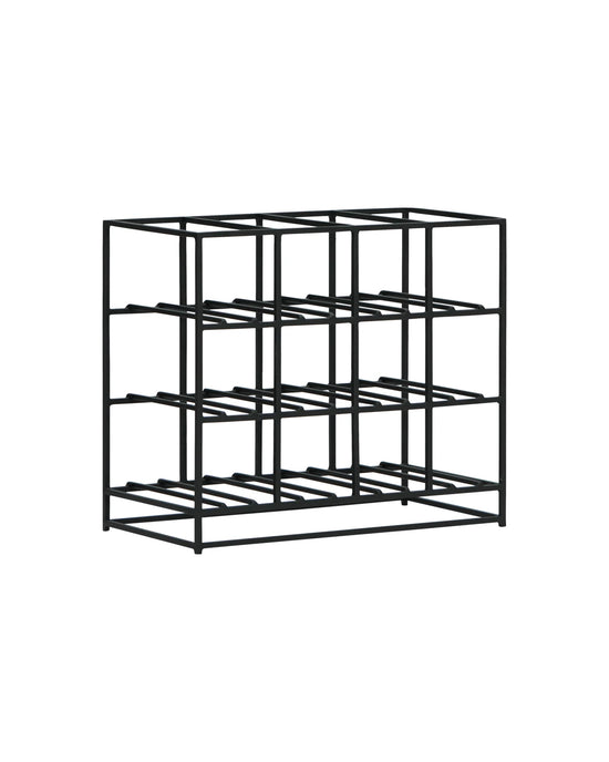 Wine rack, HD12, Black