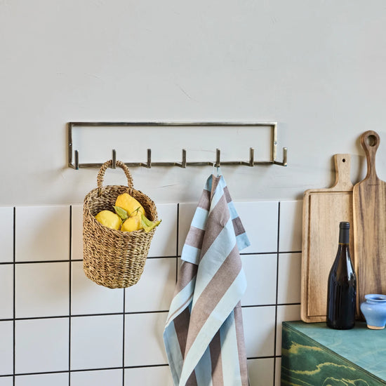 Knagerække, HDRack, Sølv finish