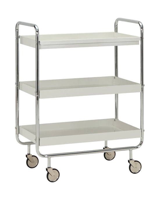 Trolley, HDRoll, Large, Off-white, Chrome