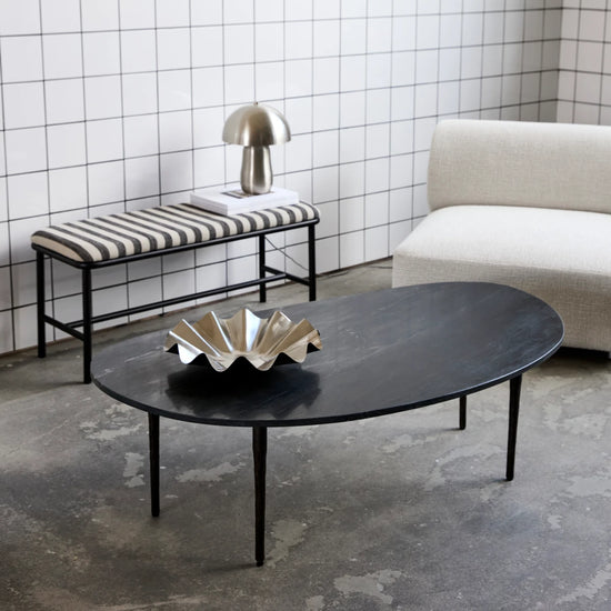 Couchtisch, HDEda, Schwarzer Marmor