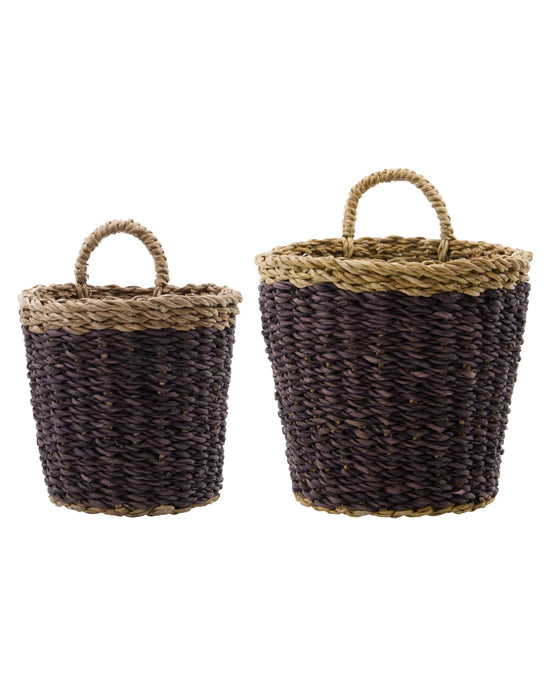 Basket, HDHere, Plum, Natural