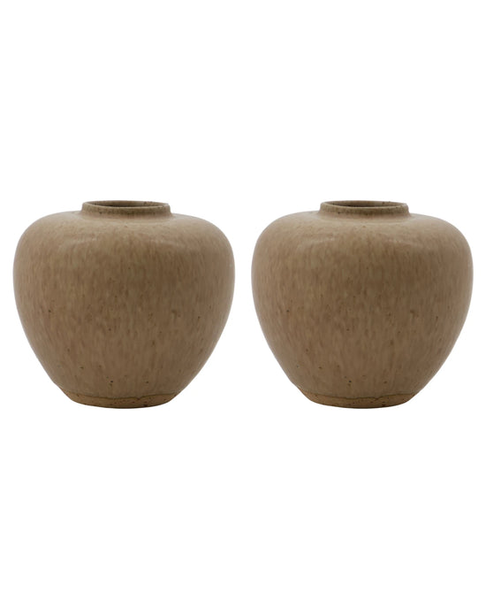 Vase, HDTino, Beige