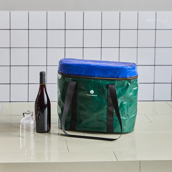 Cooling bag, HDPicnic, Dark green, Blue
