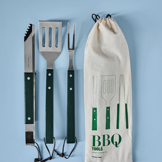 BBQ tools, NVBBQ, Green