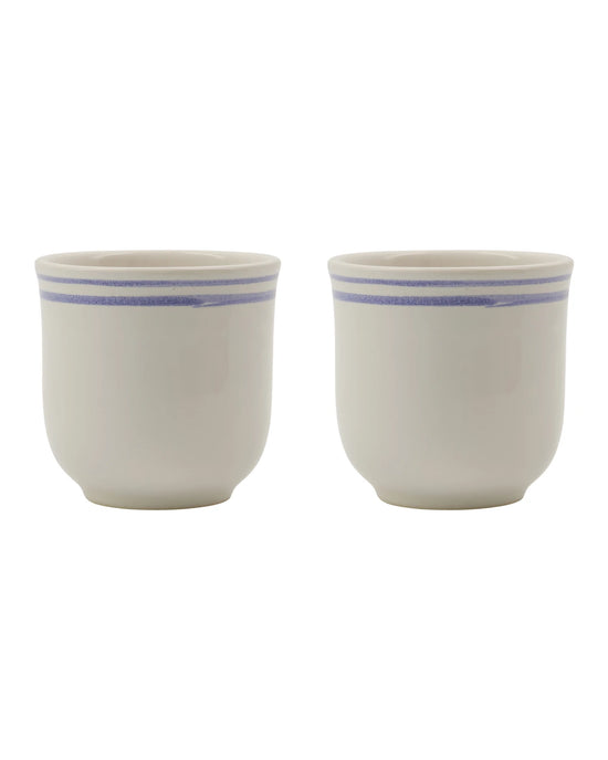 Mug, NVBistro, Blue, White