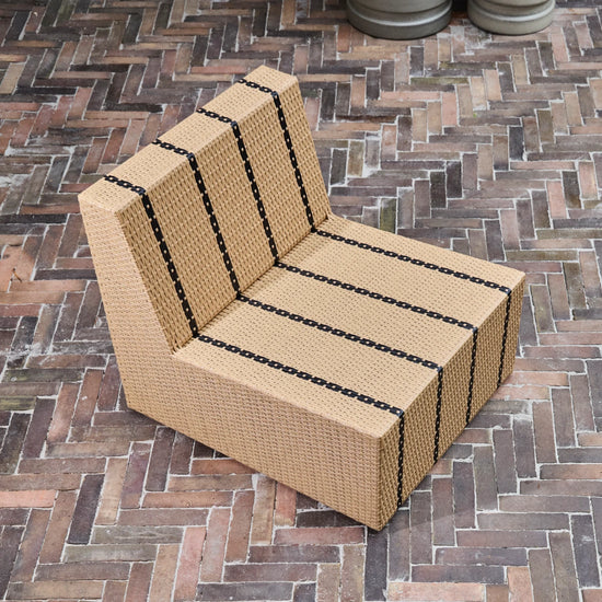 Lounge chair, HDJass, Nature, Black