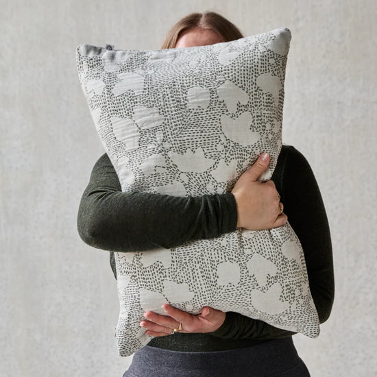 Cushion cover, HDMori, Off-white, Khaki