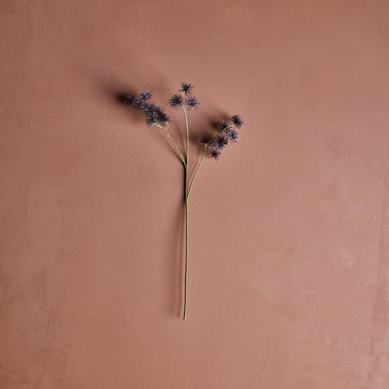 Artificial flower, HDUrchin spray, Burgundy