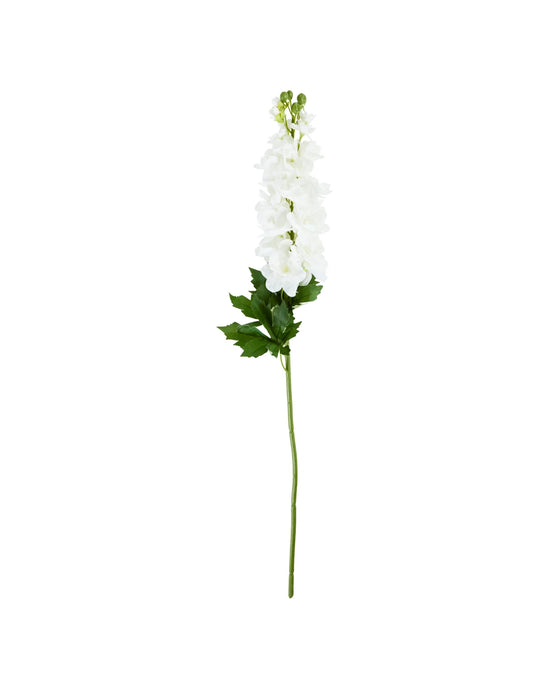 Artificial flower, HDDelphinium, White