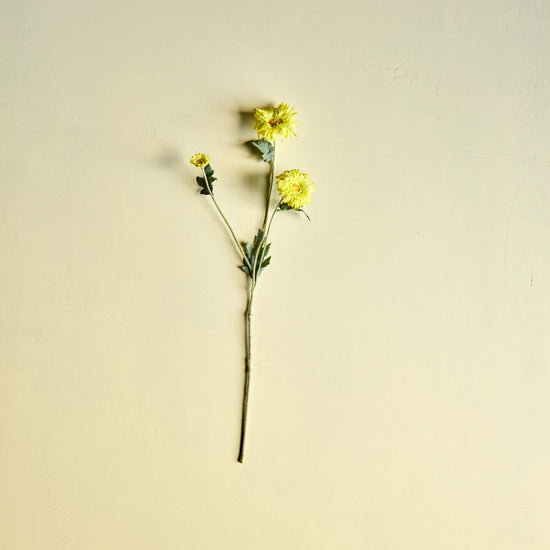 Artificial flower, HDGerbera, Yellow