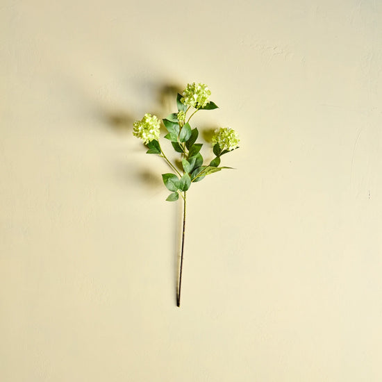 Artificial flower, HDViburnum, Green