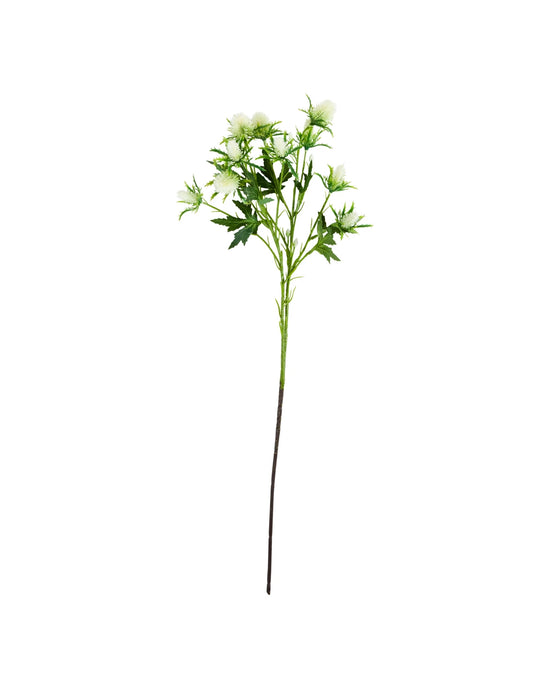 Artificial flower, HDEryngium, White
