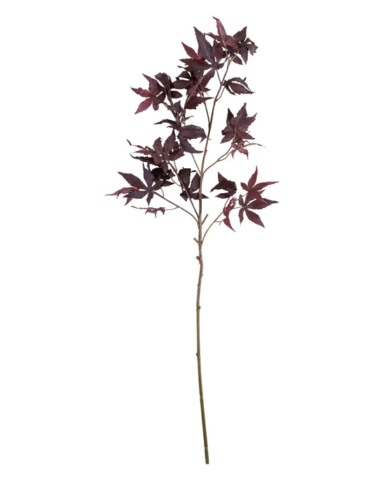 Artificial branch, HDMaple, Burgundy