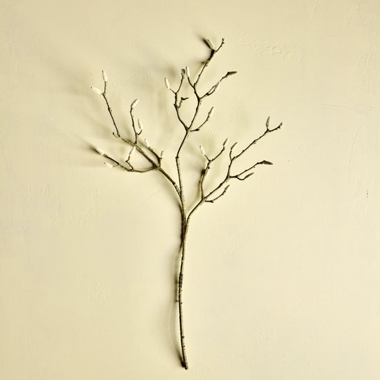 Artificial branch, HDMagnolia, Hvid