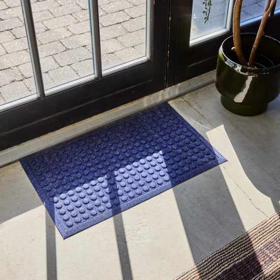 Door mat, HDEntry, Rectangle, Blue