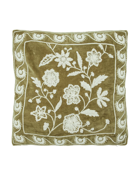 Cushion cover, HDRica, Mustard, Off-white