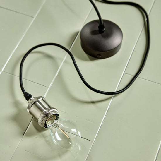 E27 Socket, HDFly, Silver finish