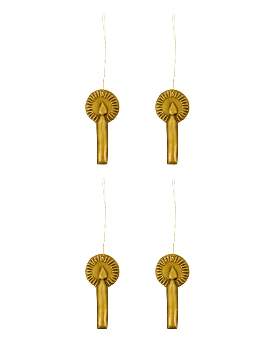 Christmas ornament, HDGlory, Antique brass