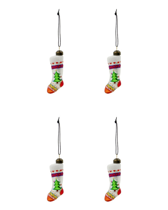 Weihnachtsschmuck, HDStok, Weiß, Rot