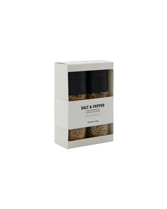 Gift box, Golden salt & seeds + pepper mix, 86|73 g|g