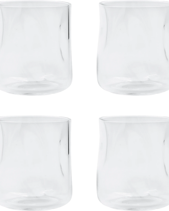 Drikkeglas, HDSand, Klar