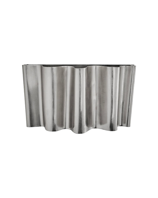 Wall lamp, HDFlola, Brushed silver finish